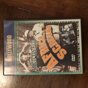 Vintage Abbott And Costello Africa Screams DVD
